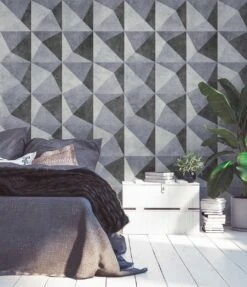 A.S. Creation AS Creation Metropolitan Stories "The Wall" - PAPIER PEINT PHOTO ASPECT BÉTON GÉOMÉTRIQUE 3D - 1,59 X 2,80 Mètres - Motif Reproductible -A.S. Creation Soldes 1031x1200