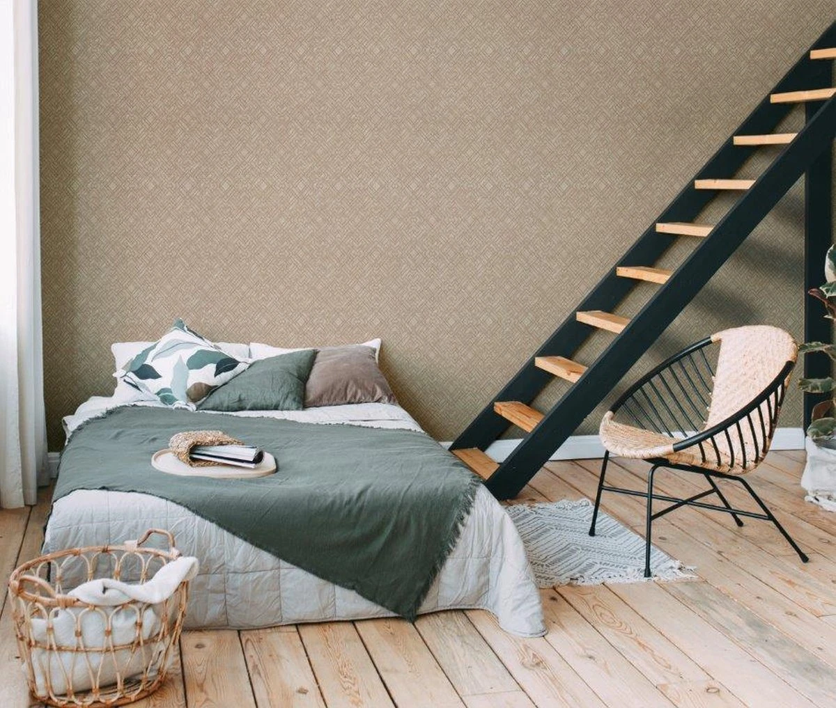 A.S. Creation AS Creation Metropolitan Stories 3 - PAPIER PEINT ART DECO - Jaune Beige Métallisé - 1005 X 53 Cm 3 A.S. Creation AS Creation Metropolitan Stories 3 - PAPIER PEINT ART DECO - Jaune Beige Métallisé - 1005 X 53 Cm – Image 3