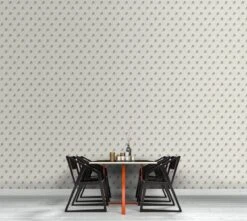 A.S. Creation AS Creation Karl Lagerfeld - Papier Peint Portrait - Design "Kameo" Dessin - Blanc Gris Argent Métallisé - 1005 X 53 Cm -A.S. Creation Soldes 1200x1075 5