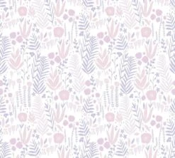 A.S. Creation Papier Peint Mignon Brindilles Et Fleurs - Lilas Rose Wit Beige - Papier Peint Pépinière - AS Creation Little Love