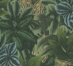 A.S. Creation AS Creation Metropolitan Stories 3 - PAPIER PEINT FEUILLES EXOTIQUES - Vert Jaune Bleu - 1005 X 53 Cm -A.S. Creation Soldes 1200x1080 55