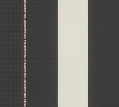 A.S. Creation Soldes 23 A.S. Creation AS Creation Karl Lagerfeld - Papier Peint Block Stripes - Avantgarde "Ribbon" - Lilas Blanc Noir - 1005 X 53 Cm