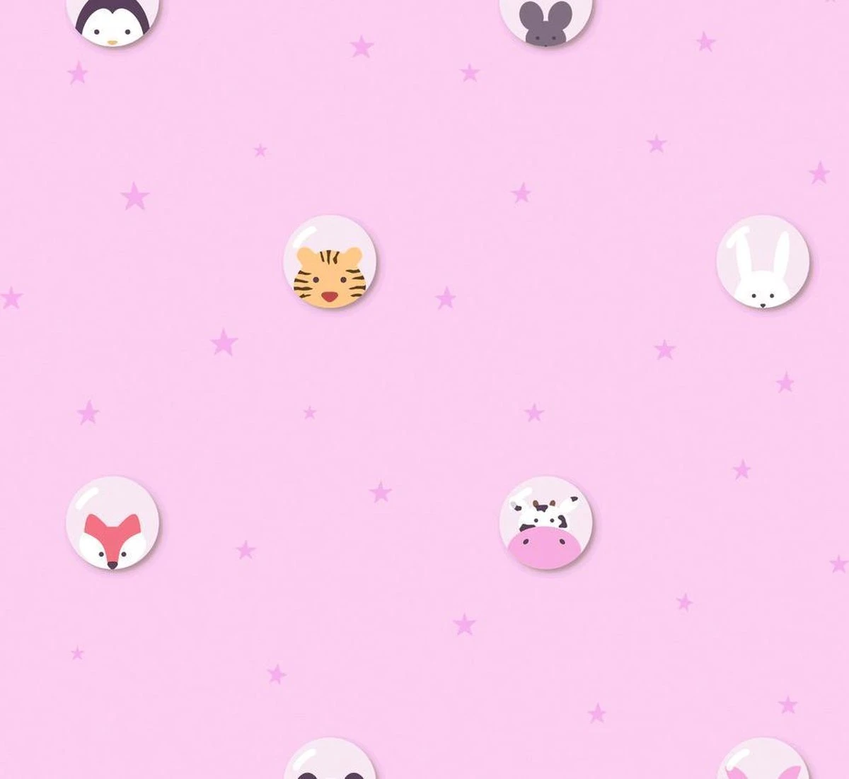 A.S. Creation PAPIER PEINT ANIMAUX DANS LES ETOILES - Rose Wit Jaune Zwart Zwart - Papier Peint Chambre D'enfant - AS Creation Little Love 1 A.S. Creation PAPIER PEINT ANIMAUX DANS LES ETOILES - Rose Wit Jaune Zwart Zwart - Papier Peint Chambre D'enfant - AS Creation Little Love