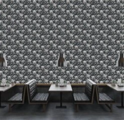 A.S. Creation AS Creation MICHALSKY - Papier Peint Jungle - Singes Araignées Entre Les Feuilles - Gris Noir - 1005 X 53 Cm -A.S. Creation Soldes 1200x1159 33