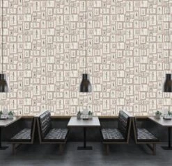 A.S. Creation AS Creation Karl Lagerfeld - Papier Peint Mode Sketch Collage - Avantgarde Design "Sketch" - Blanc Rose Gris Noir - 1005 X 53 Cm -A.S. Creation Soldes 1200x1159 53