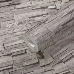 A.S. Creation AS Creation Metropolitan Stories 3 - PAPIER PEINT EN PIERRE - Argent Gris Clair - 1005 X 53 Cm -A.S. Creation Soldes 1200x1200 142