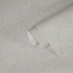 A.S. Creation AS Creation Metropolitan Stories 3 - PAPIER PEINT ASPECT BÉTON GÉOMÉTRIQUE - Crème Métallisé - 1005 X 53 Cm -A.S. Creation Soldes 1200x1200 148
