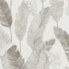 A.S. Creation AS Creation Metropolitan Stories 3 - PAPIER PEINT GRANDES FEUILLES - Beige Gris Blanc - 1005 X 53 Cm