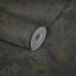 A.S. Creation AS Creation Metropolitan Stories 3 - PAPIER PEINT BAROQUE CLASSIQUE - Noir Bleu Jaune - 1005 X 53 Cm -A.S. Creation Soldes 1200x1200 16