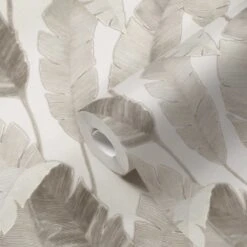 A.S. Creation AS Creation Metropolitan Stories 3 - PAPIER PEINT GRANDES FEUILLES - Beige Gris Blanc - 1005 X 53 Cm -A.S. Creation Soldes 1200x1200 163