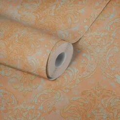 A.S. Creation AS Creation Metropolitan Stories 3 - PAPIER PEINT ORNEMENTS BAROQUES - Or Orange - 1005 X 53 Cm -A.S. Creation Soldes 1200x1200 180