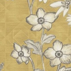 A.S. Creation AS Creation Metropolitan Stories 3 - PAPIER PEINT FLORAL VINTAGE - Gris Blanc Jaune - 1005 X 53 Cm -A.S. Creation Soldes 1200x1200 183