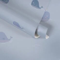 A.S. Creation ORCADS WITH GULL WALLPAPER - Blauw Grijs Wit - Papier Peint Chambre D'enfant - AS Creation Little Love -A.S. Creation Soldes 1200x1200 34