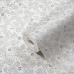 A.S. Creation AS Creation Metropolitan Stories 3 - PAPIER PEINT FLEURS ET FEUILLES - Gris Blanc Bleu - 1005 X 53 Cm -A.S. Creation Soldes 1200x1200 46