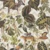 A.S. Creation AS Creation MICHALSKY - Papier Peint Jungle - Animaux Aux Feuilles Tropicales - Beige Multicolore - 1005 X 53 Cm