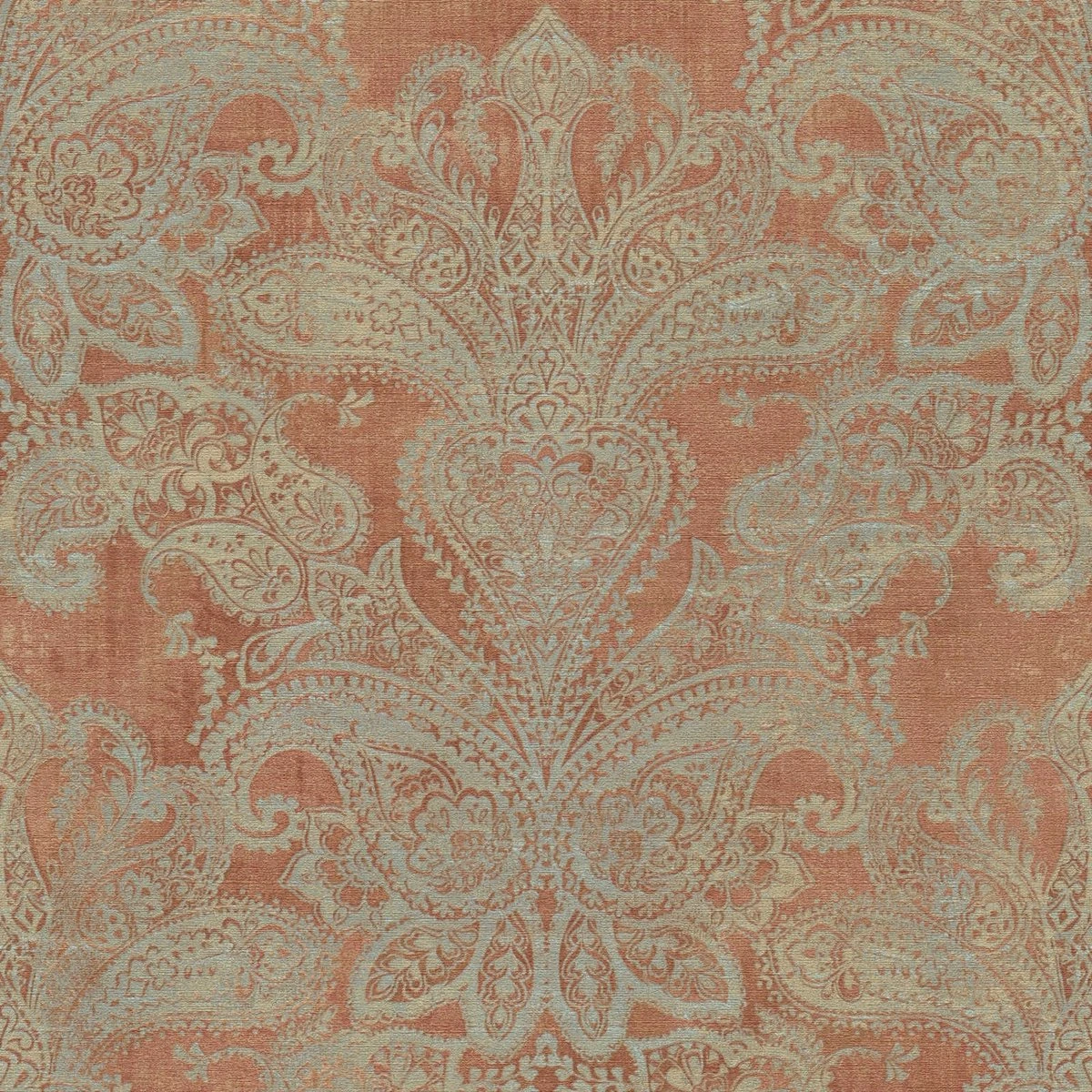 A.S. Creation AS Creation Metropolitan Stories 3 - PAPIER PEINT BAROQUE CLASSIQUE - Orange Turquoise Gris Or - 1005 X 53 Cm 1 A.S. Creation AS Creation Metropolitan Stories 3 - PAPIER PEINT BAROQUE CLASSIQUE - Orange Turquoise Gris Or - 1005 X 53 Cm