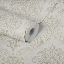 A.S. Creation AS Creation Metropolitan Stories 3 - PAPIER PEINT ORNEMENTS BAROQUES - Blanc Argenté - 1005 X 53 Cm -A.S. Creation Soldes 1200x1200 97
