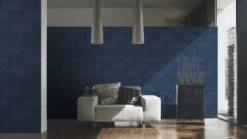 A.S. Creation AS Creation Titanium 3 - Papier Peint Motif Carrelage - Brillance Métallique - Bleu Foncé - 1005 X 53 Cm -A.S. Creation Soldes 1200x674 6