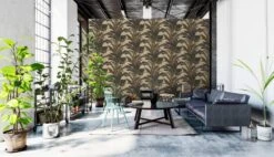 A.S. Creation PAPIER PEINT DE FEUILLES DE PLANTES CUILLÈRE - Brun Zwart Brillant - AS Creation Metropolitan Stories 2 -A.S. Creation Soldes 1200x690 18