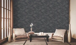 A.S. Creation FOND D'ÉCRAN BRANCHES ET OISEAUX "STYLE CHINOIS" - Grijs Zwart Métallisé - AS Creation Metropolitan Stories 2 -A.S. Creation Soldes 1200x720