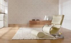 A.S. Creation PAPIER PEINT ORNEMENTS BAROQUES TRADITIONNELS - Beige Crème Métallique - AS Creation Trendwall -A.S. Creation Soldes 1200x735 1