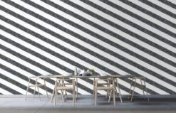 A.S. Creation AS Creation MICHALSKY - Papier Peint à Rayures Marbrées - Natuursteen - Argent Blanc Noir - 1005 X 53 Cm -A.S. Creation Soldes 1200x771 8