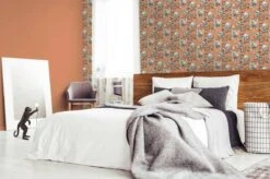 A.S. Creation AS Creation MICHALSKY - Papier Peint Jungle - Singes Araignées Entre Les Feuilles - Orange Gris Noir - 1005 X 53 Cm -A.S. Creation Soldes 1200x799 1