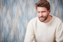 A.S. Creation PAPIER PEINT RUGUEUX VINTAGE | Scandinave - Bleu Beige Orange - AS Création Metropolitan Stories 3 -A.S. Creation Soldes 1200x800 22