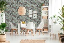 A.S. Creation AS Creation MICHALSKY - Papier Peint Jungle - Animaux Aux Feuilles Tropicales - Bleu Multicolore - 1005 X 53 Cm -A.S. Creation Soldes 1200x800 6