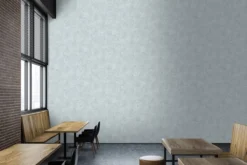 A.S. Creation AS Creation Trendwall 2 - PAPIER PEINT VINTAGE STRUCTURE - Avec Effet Métallisé - Gris Vert Argent - 1005 X 53 Cm -A.S. Creation Soldes 1200x802 19