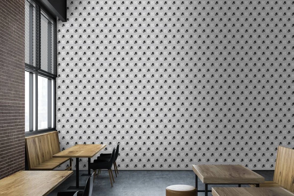 A.S. Creation AS Creation Karl Lagerfeld - Papier Peint Portrait - Design "Kameo" Dessin - Argent Noir Blanc Métallisé - 1005 X 53 Cm 5 A.S. Creation AS Creation Karl Lagerfeld - Papier Peint Portrait - Design "Kameo" Dessin - Argent Noir Blanc Métallisé - 1005 X 53 Cm – Image 5