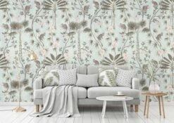 A.S. Creation AS Creation Metropolitan Stories "The Wall" - PAPIER PEINT PHOTO PALMIERS ET SINGES - 1,59 X 2,80 Mètres - Motif Reproductible -A.S. Creation Soldes 1200x848