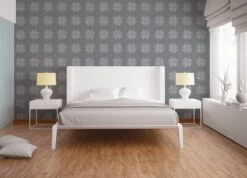 A.S. Creation AS Creation Karl Lagerfeld - Papier Peint Graphic Tile - Bloem Baroque - Gris Argent Métallisé - 1005 X 53 Cm -A.S. Creation Soldes 1200x864 15