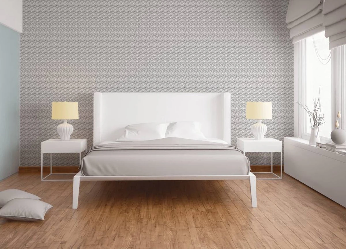 A.S. Creation AS Creation Karl Lagerfeld - Papier Peint Graphique éventail - Avantgarde Design "Fan" - Gris Argent Blanc - 1005 X 53 Cm 10 A.S. Creation AS Creation Karl Lagerfeld - Papier Peint Graphique éventail - Avantgarde Design "Fan" - Gris Argent Blanc - 1005 X 53 Cm – Image 10