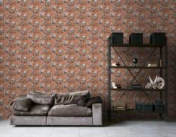 A.S. Creation AS Creation MICHALSKY - Papier Peint Jungle - Singes Araignées Entre Les Feuilles - Orange Gris Noir - 1005 X 53 Cm -A.S. Creation Soldes 1200x931 21