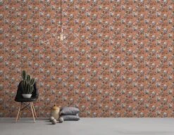 A.S. Creation AS Creation MICHALSKY - Papier Peint Jungle - Singes Araignées Entre Les Feuilles - Orange Gris Noir - 1005 X 53 Cm -A.S. Creation Soldes 1200x931 22