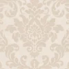 A.S. Creation PAPIER PEINT ORNEMENTS BAROQUES TRADITIONNELS - Beige Crème Métallique - AS Creation Trendwall