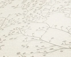 A.S. Creation AS Creation Trendwall 2 - FILIGRAPHE BRANCHES ET FEUILLES PAPIER PEINT - Fleurs Rurales - Blanc - 1005 X 53 Cm -A.S. Creation Soldes 1200x960 125