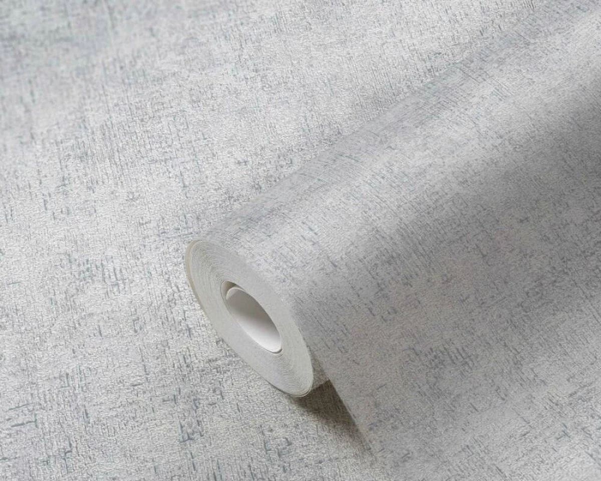 A.S. Creation AS Creation Trendwall 2 - PAPIER PEINT STRUCTURE VINTAGE - Avec Effet Métallisé - Gris Argent - 1005 X 53 Cm 2 A.S. Creation AS Creation Trendwall 2 - PAPIER PEINT STRUCTURE VINTAGE - Avec Effet Métallisé - Gris Argent - 1005 X 53 Cm – Image 2