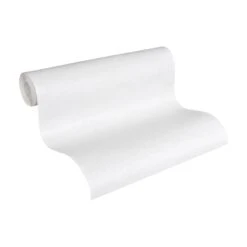 A.S. Creation Meistervlies | 141415 | Papier Peint Intissé Enduit | 0.53 M X 10.05 M | Blanc