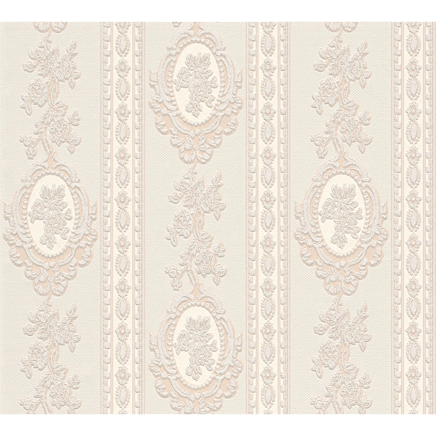 A.S. Creation Einzelblatt | 186133 | Papier Peint à Rayures Papier | 0.53 M X 10.05 M | Beige 2 A.S. Creation Einzelblatt | 186133 | Papier Peint à Rayures Papier | 0.53 M X 10.05 M | Beige – Image 2