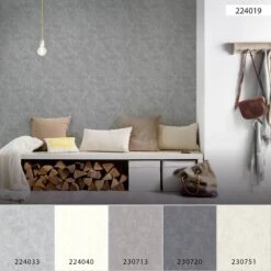 A.S. Creation Elements | 224019 | Papier Peint Intissé Effet Béton | 0.53 M X 10.05 M | Gris -A.S. Creation Soldes 224019 8