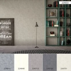 A.S. Creation Elements | 224033 | Papier Peint Intissé Effet Béton | 0.53 M X 10.05 M | Gris -A.S. Creation Soldes 224033 7