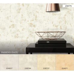 A.S. Creation Blooming | 224057 | Papier Peint Intissé Uni | 0.53 M X 10.05 M | Beige -A.S. Creation Soldes 224057 6