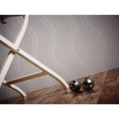 A.S. Creation Meistervlies | 260512 | Papier Peint à Motif Ondulé | 0.53 M X 10.05 M | Blanc -A.S. Creation Soldes 260512 5