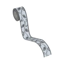 A.S. Creation Only Borders 9 | 262219 | Frise Murale Adhésive | 0.05 M X 5 M | Gris -A.S. Creation Soldes 262219 1