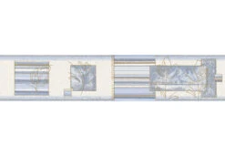 A.S. Creation Bordure A.S. Création Only Borders 8 Bleu, Métallique, Blanc