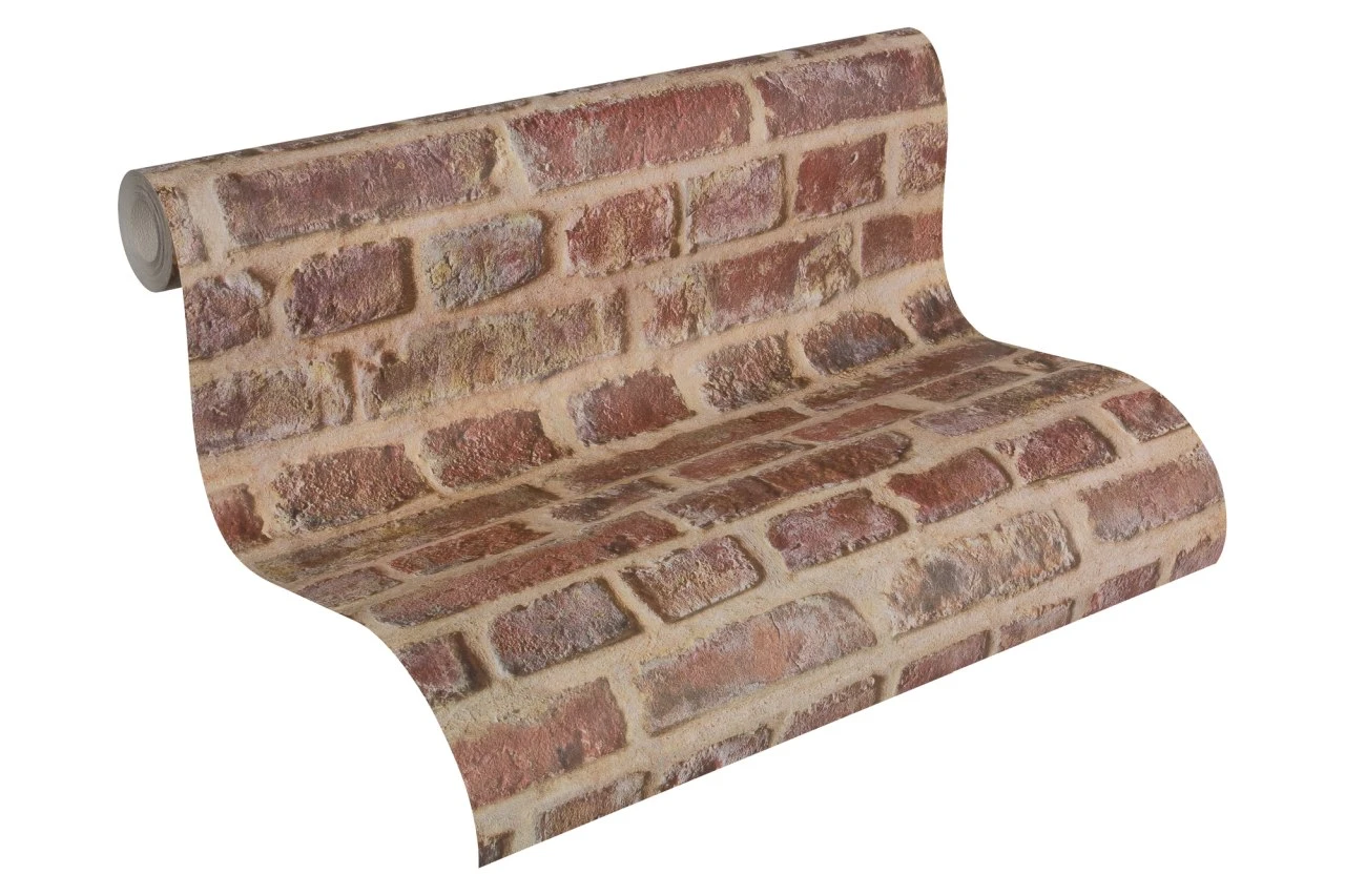 A.S. Creation Authentic Walls 2 | 302191 | Papier Peint Imitation Brique Pierre En Papier | Rouge 2 A.S. Creation Authentic Walls 2 | 302191 | Papier Peint Imitation Brique Pierre En Papier | Rouge – Image 2