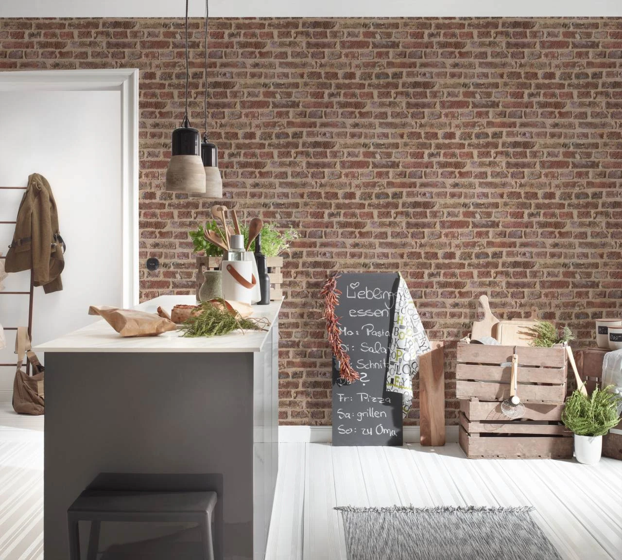 A.S. Creation Authentic Walls 2 | 302191 | Papier Peint Imitation Brique Pierre En Papier | Rouge 5 A.S. Creation Authentic Walls 2 | 302191 | Papier Peint Imitation Brique Pierre En Papier | Rouge – Image 5