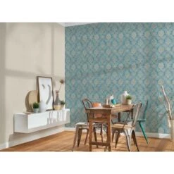 A.S. Creation Secret Garden | 336075 | Papier Peint Intissé Dessins & Motifs | Bleu -A.S. Creation Soldes 336075 5